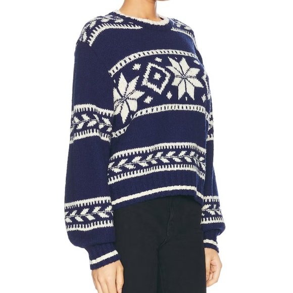 Polo Ralph Lauren Snowflake-motif Wool-blend Sweater Woman Sweater - Picture 3 of 6